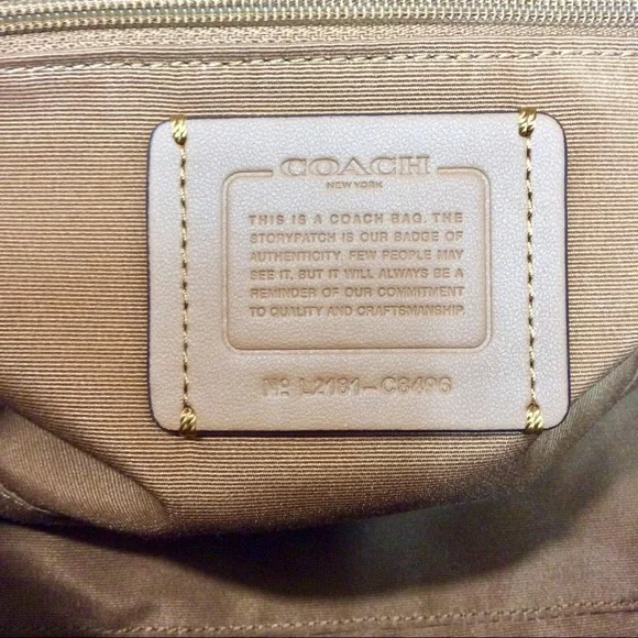 Authentic Coach Rowan Satchel With Diary Embroidery Medium Handbag Purse - Picture 11 of 13